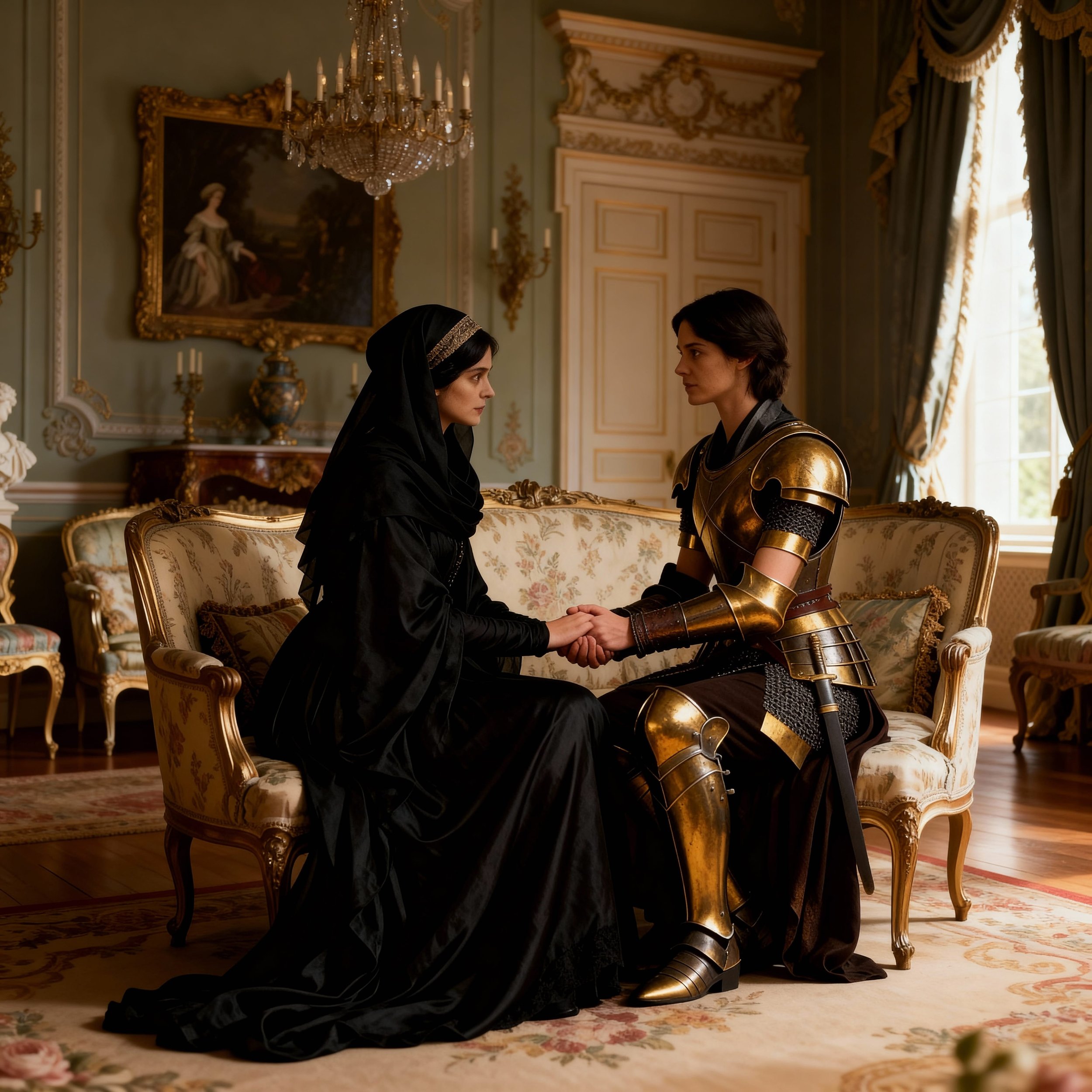 But she didn't. "I don't want a new challenge. I want to finish my studies here. And I don't like Babylon. Furthermore, with me away, what happens to the crown if you suddenly die? The twins hate me. They mock me. Who says they won't steal the throne
