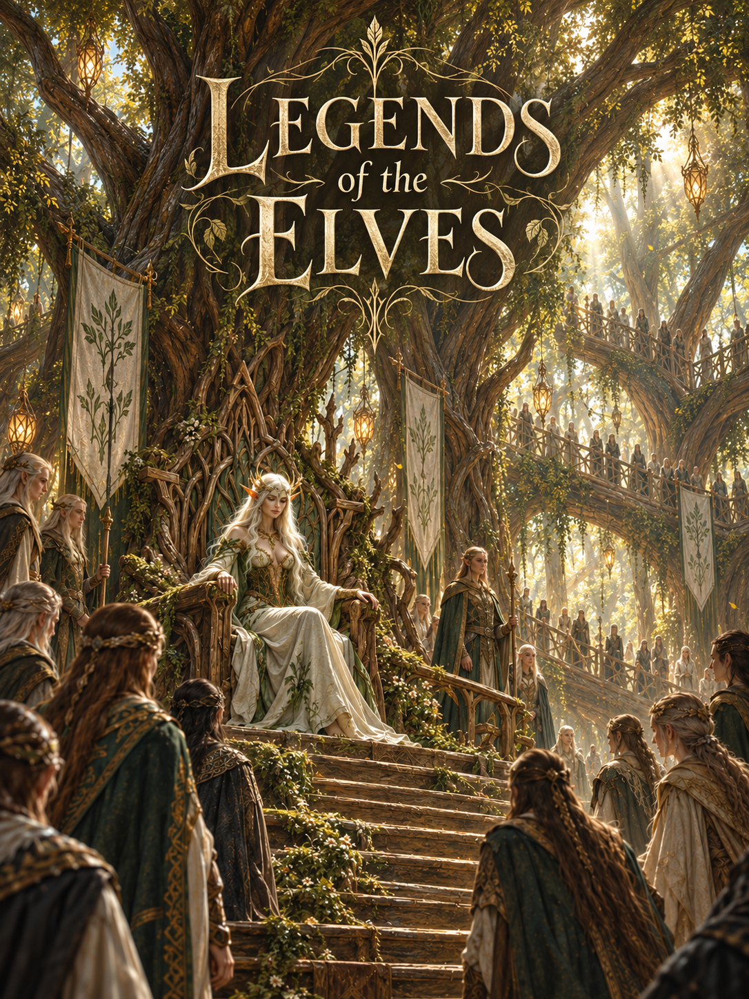 It all begins when a member of the royal family is tried for a capital crime. But the trial threatens more than the reputation of one family — it risks upsetting Elvish society to its very foundations.