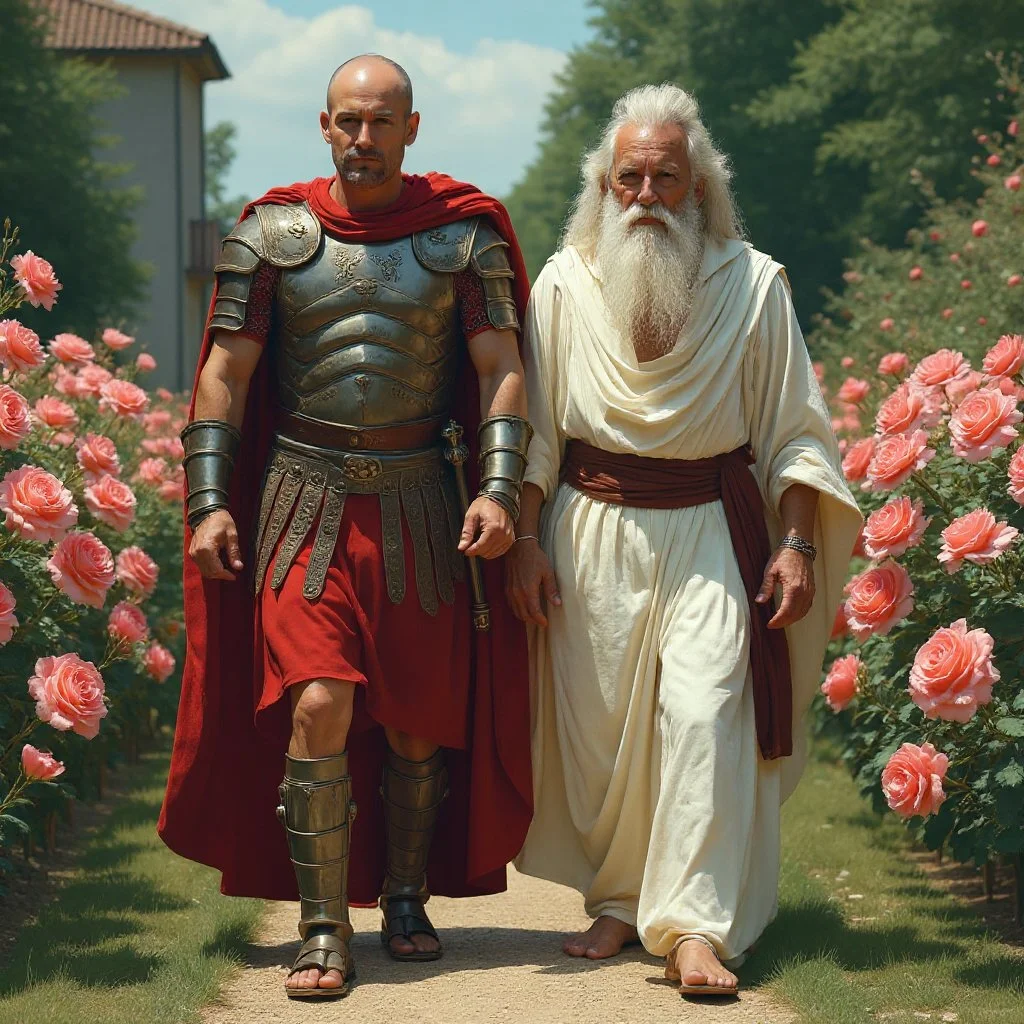 Once Zoroaster is finished, Agrippa stands up, and invites him to get dressed for a walk . "Let me show you some facts..."