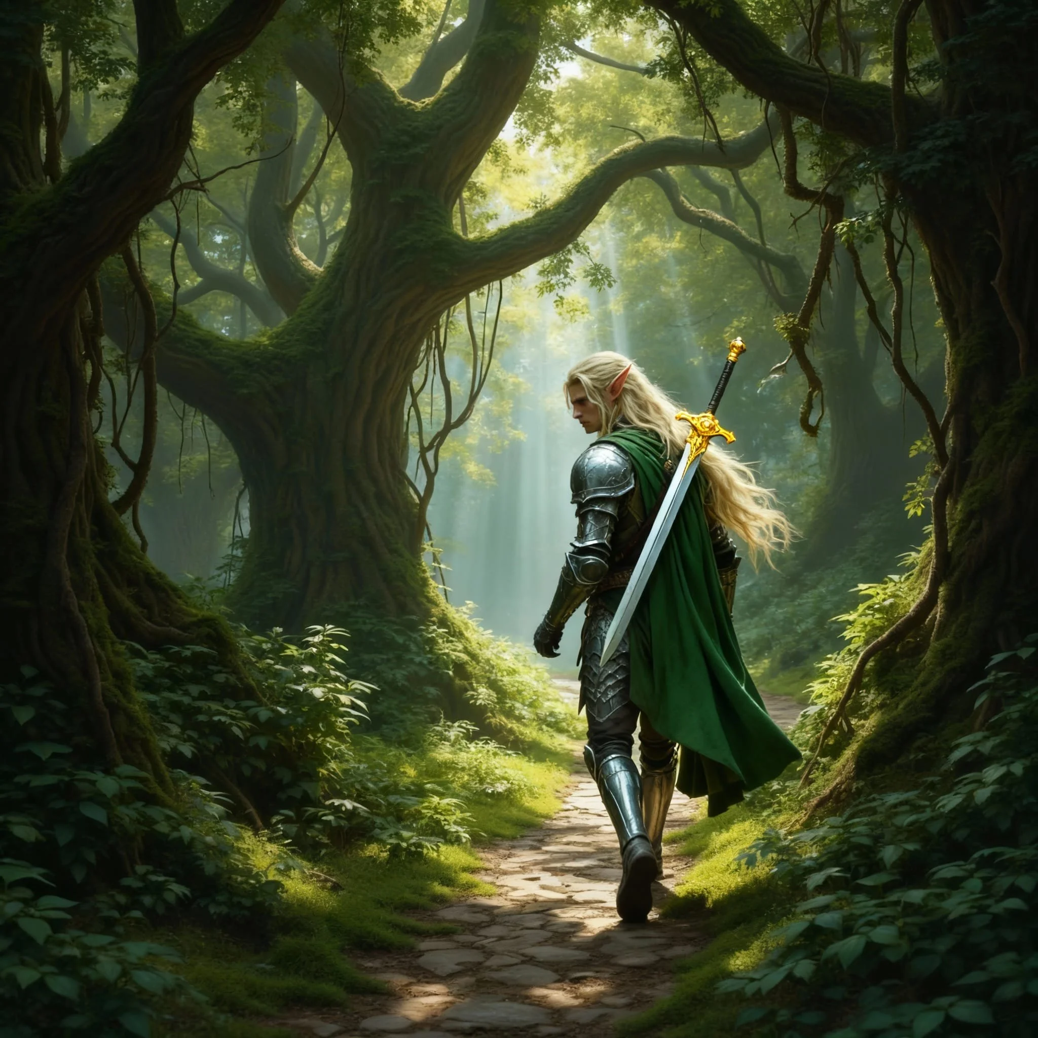 The proposal met with everyone's approval, and a message was sent to Isolde. Two days later, Thylaris, the Shadow Walker, was on his way to the temple.