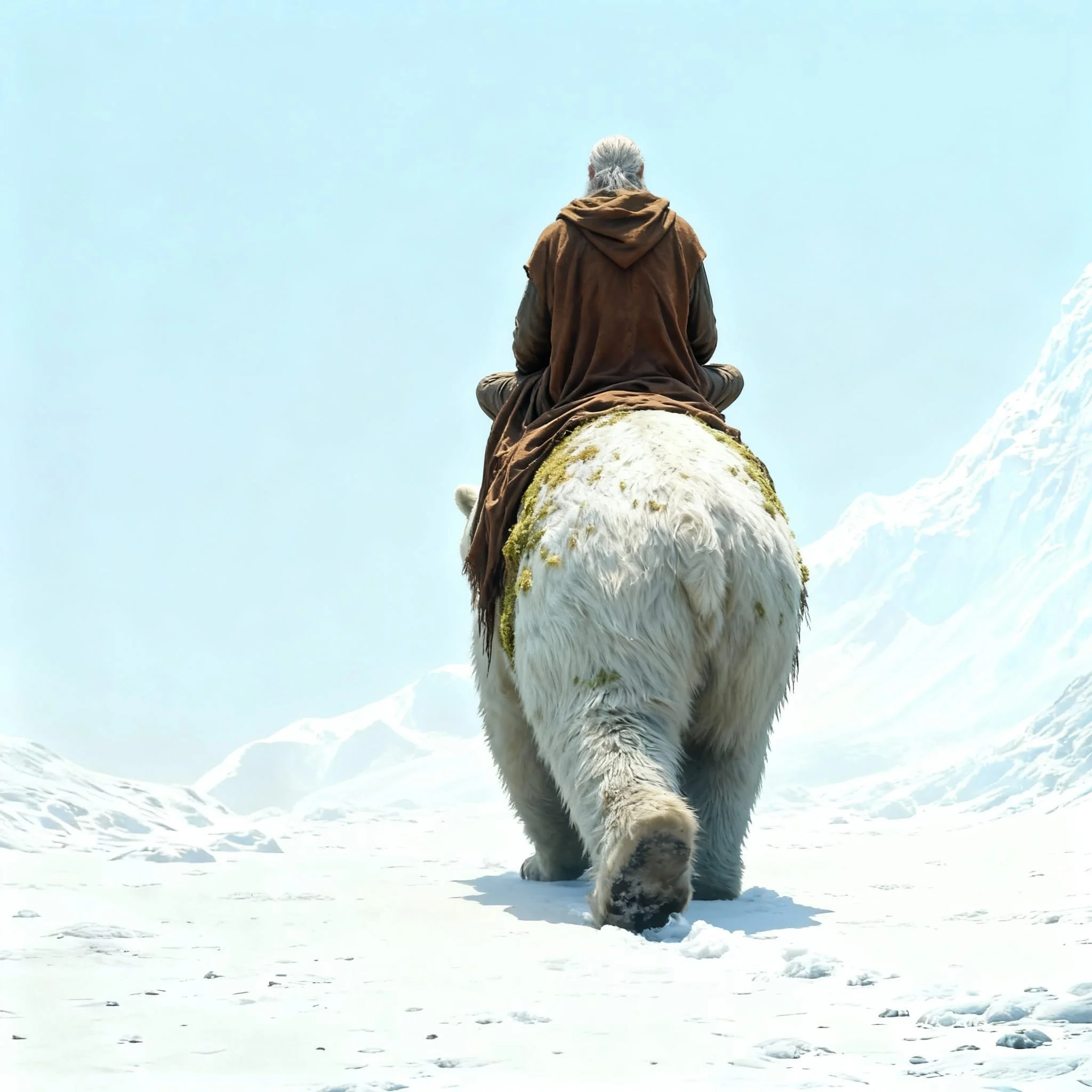 And so Barði gave his bear the instruction to leave. "Oh, and one last piece of advice....it is not true that a forewarned man is worth two....not from my experience it isn't....hihihi."