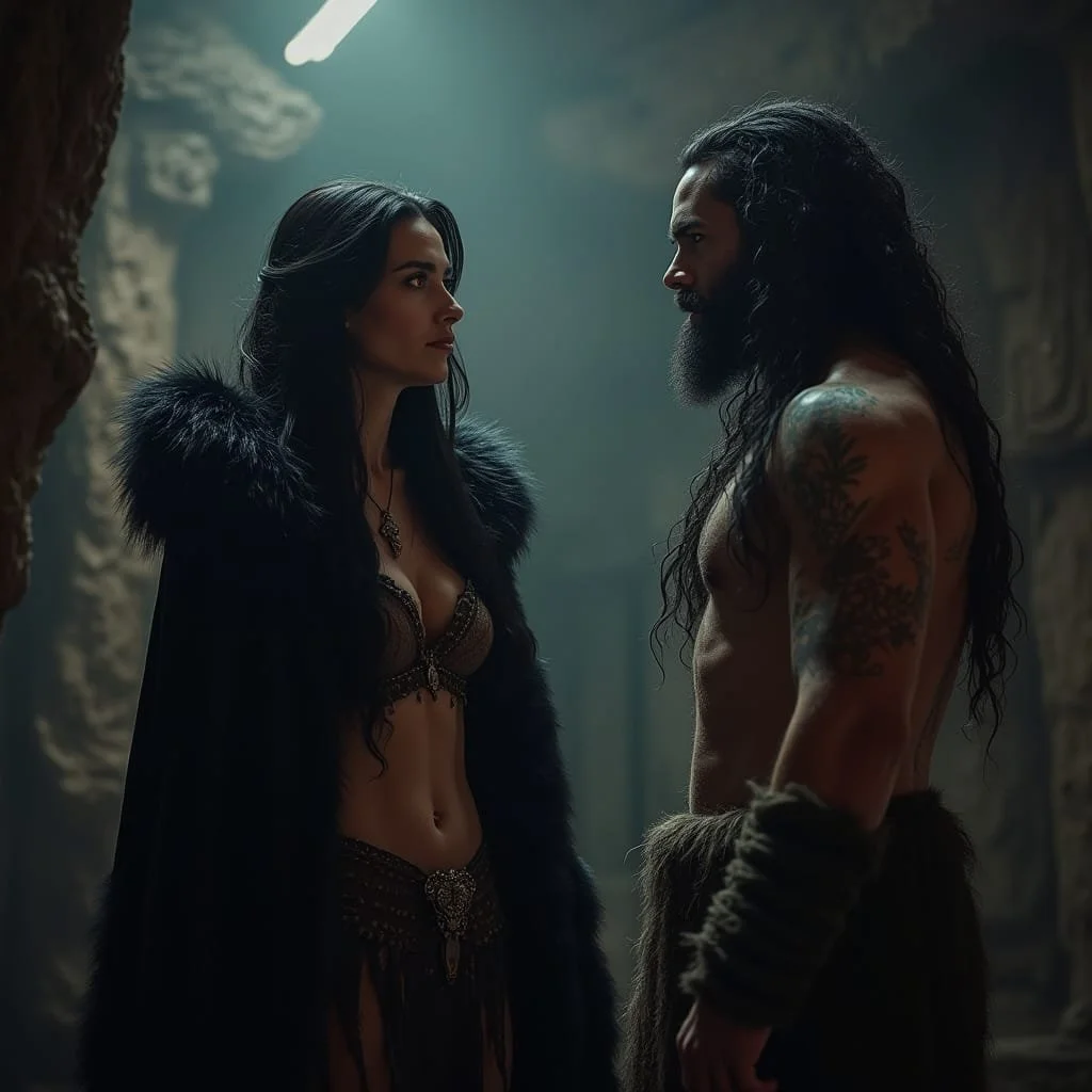 "b’aanuhomaq jo’ naq ink’a’ neketaw ru ut nekex’ok chi q’unb’esiik inch’ool." The man looked at Jade incredulously and growled at her, causing her to send him back to the others.