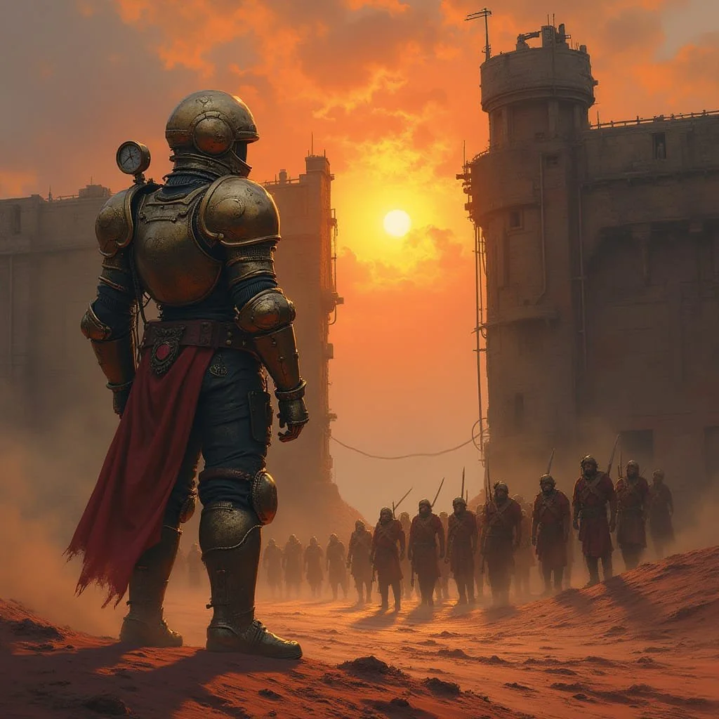 "No better motivator than forced labour", Agrippa thinks with his Gorgon mindset. And it takes only some weeks before the first walls start appearing around Agrippa's domain.