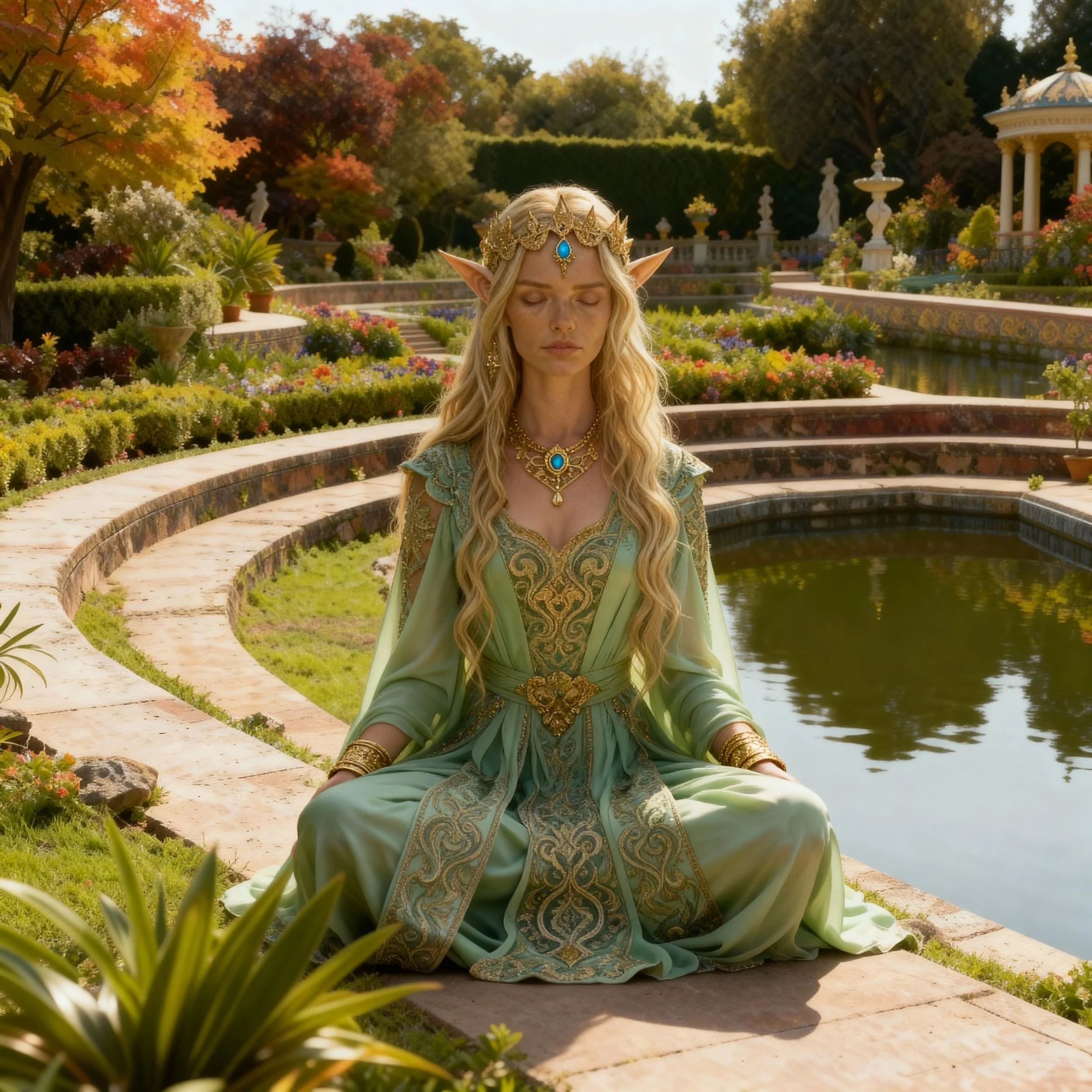 
Isolde decided to retreat to the citadel's pleasure garden to think more deeply about Jade's proposal.