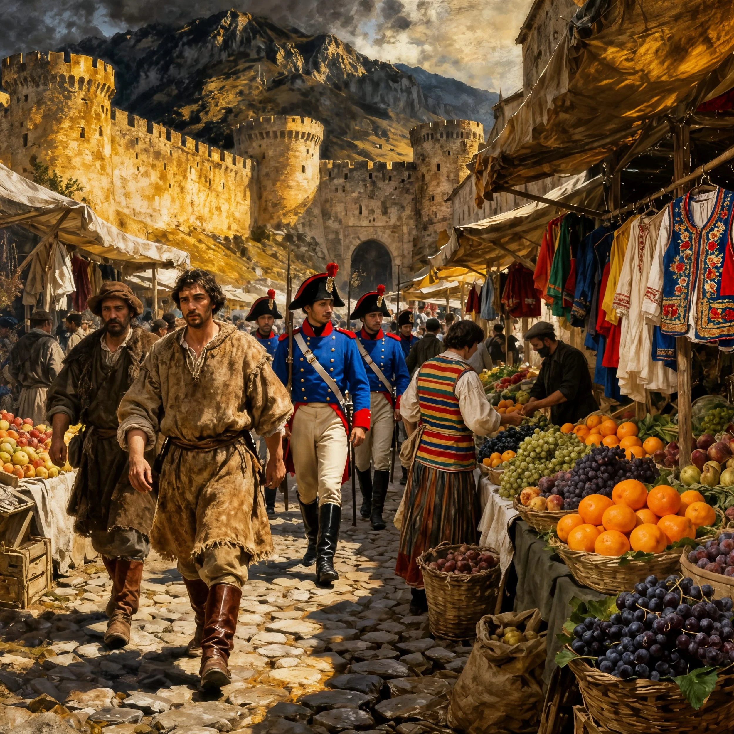 And there was also something else changing, although nobody noticed it in the beginning. Soldiers who had finished their time in the army started letting their hair and beards grow. And they started to pay less attention to their clothes.
