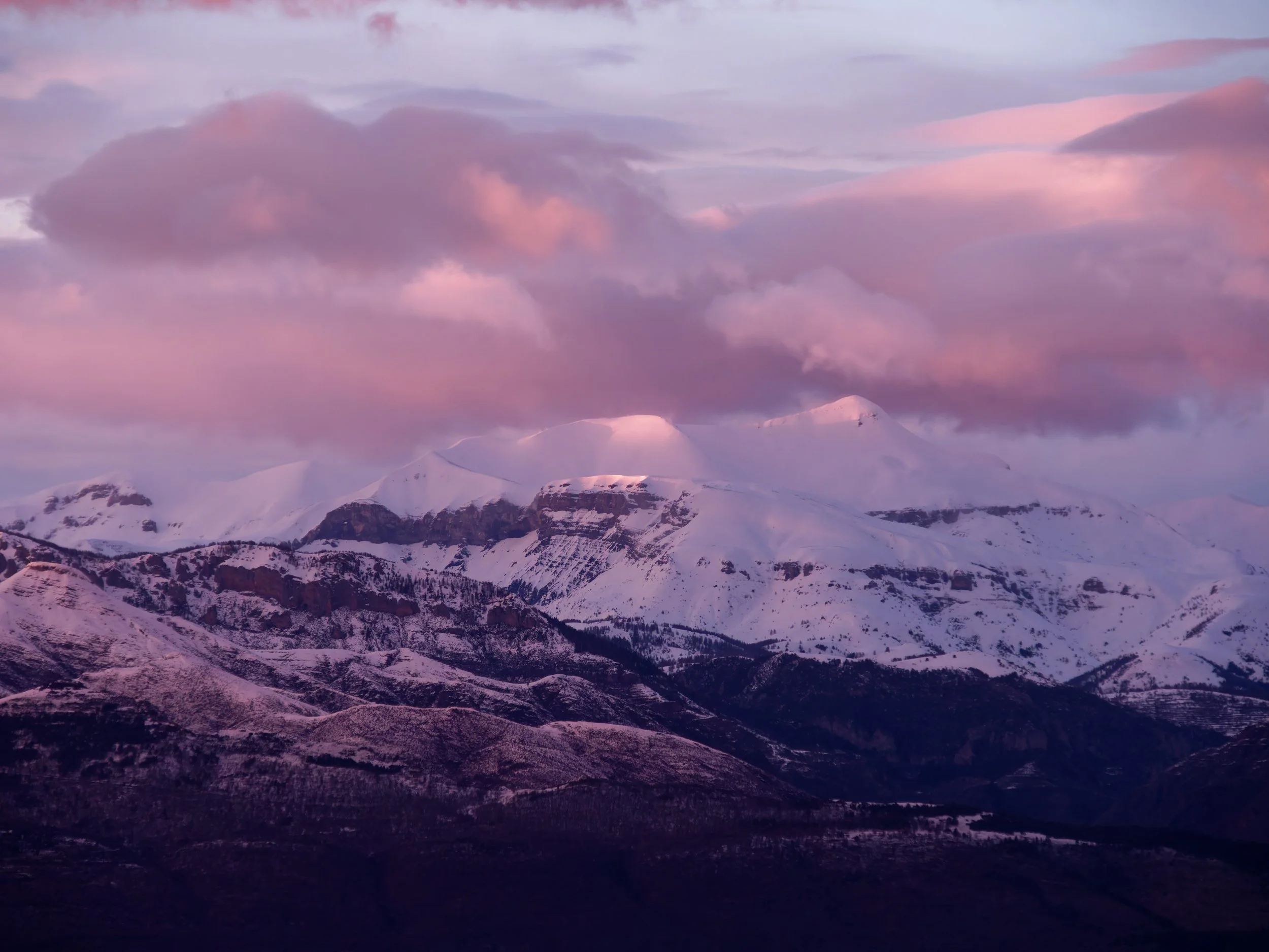 "Voile onirique sur le Mounier"