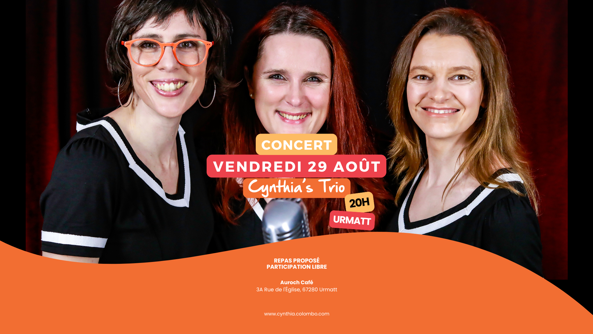 Cynthia's TRIO chante à Urmatt