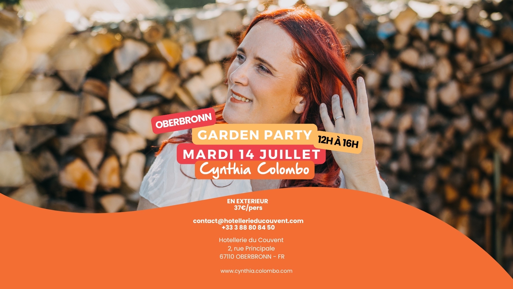 🌳 Garden Party à Oberbronn avec Cynthia