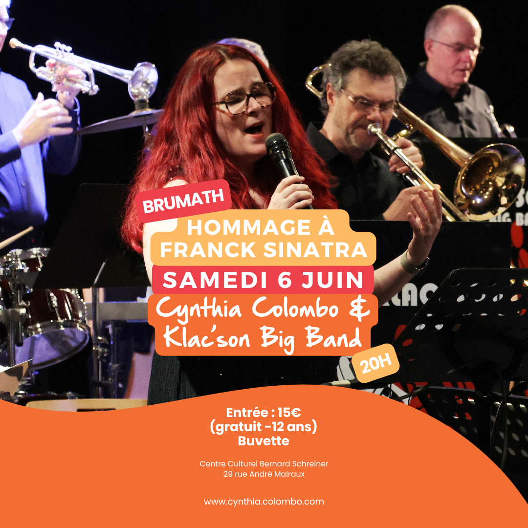 🎷&nbsp;Concert hommage à Frank Sinatra  KLAC’SON BIG BAND&nbsp;🎶