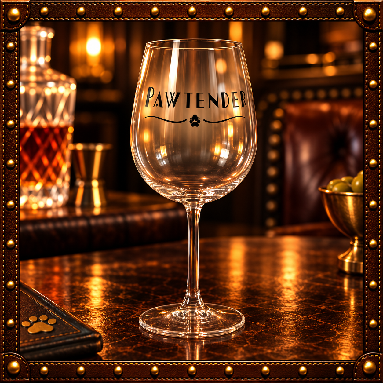 PAWTENDER™ 12 oz Wine Glass
