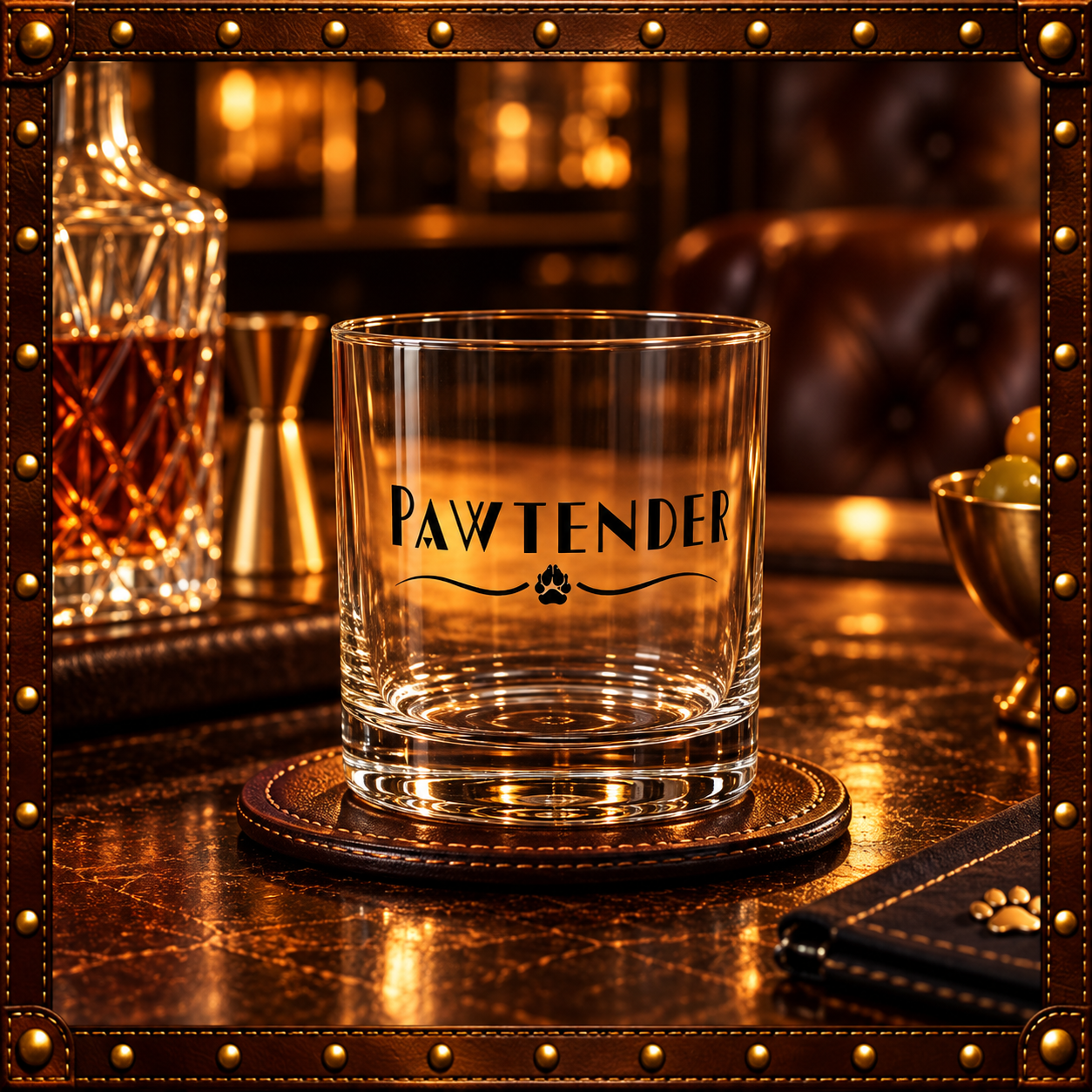 PAWTENDER™ Rocks Glass
