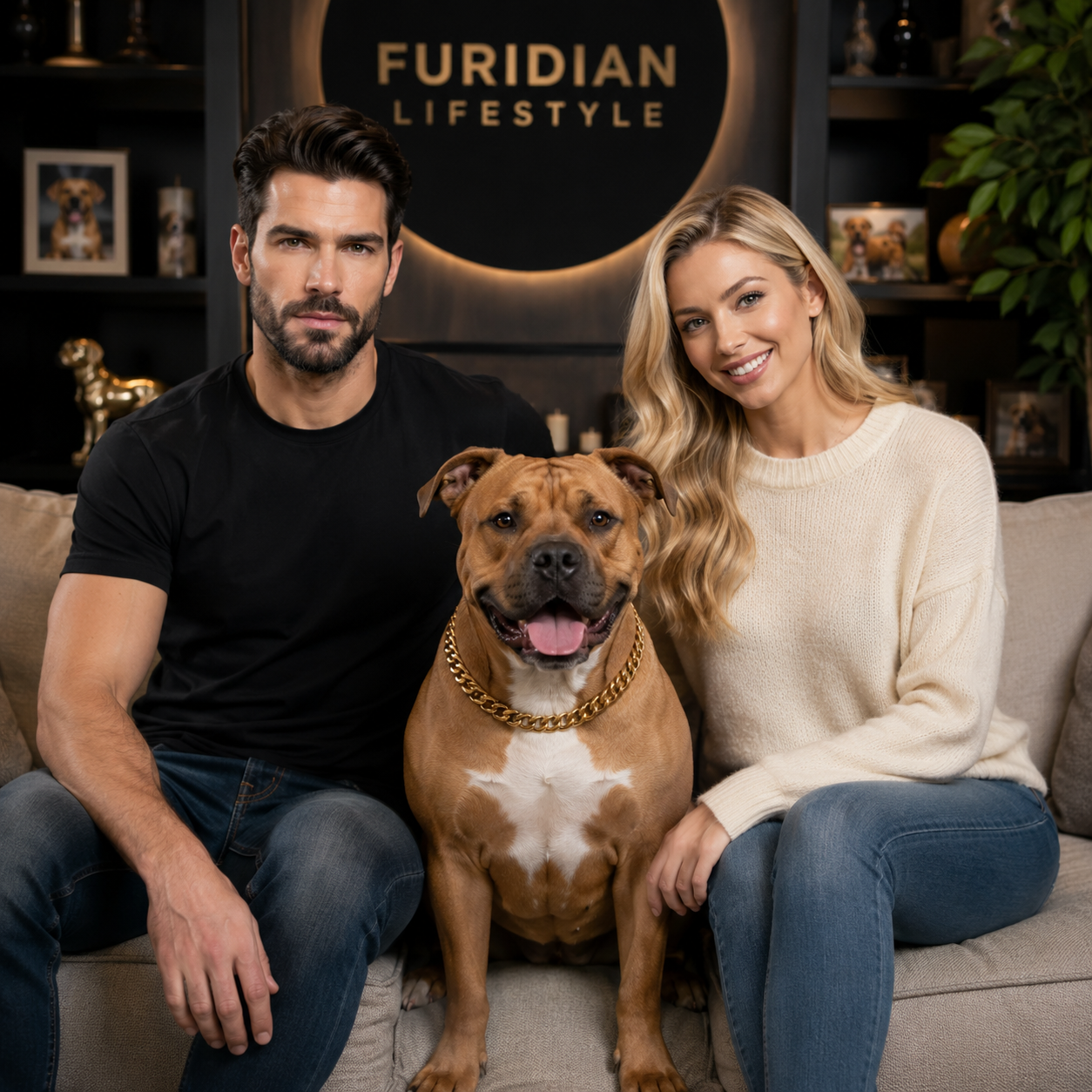 Finn, Furidian, and Freya the stars of Furidian Flix.
