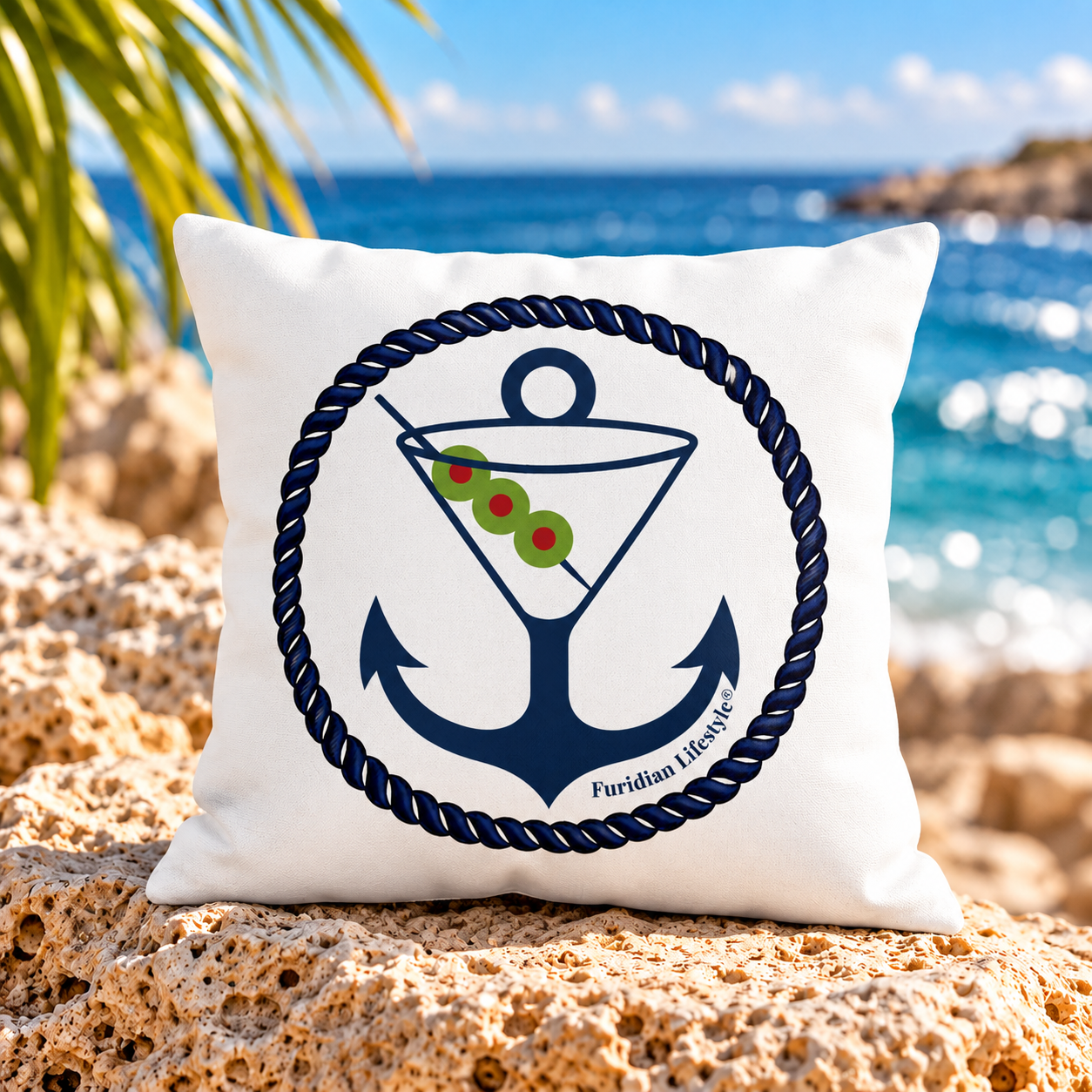 Furidian Lifestyle® Coastal Collection Outdoor Pillows
