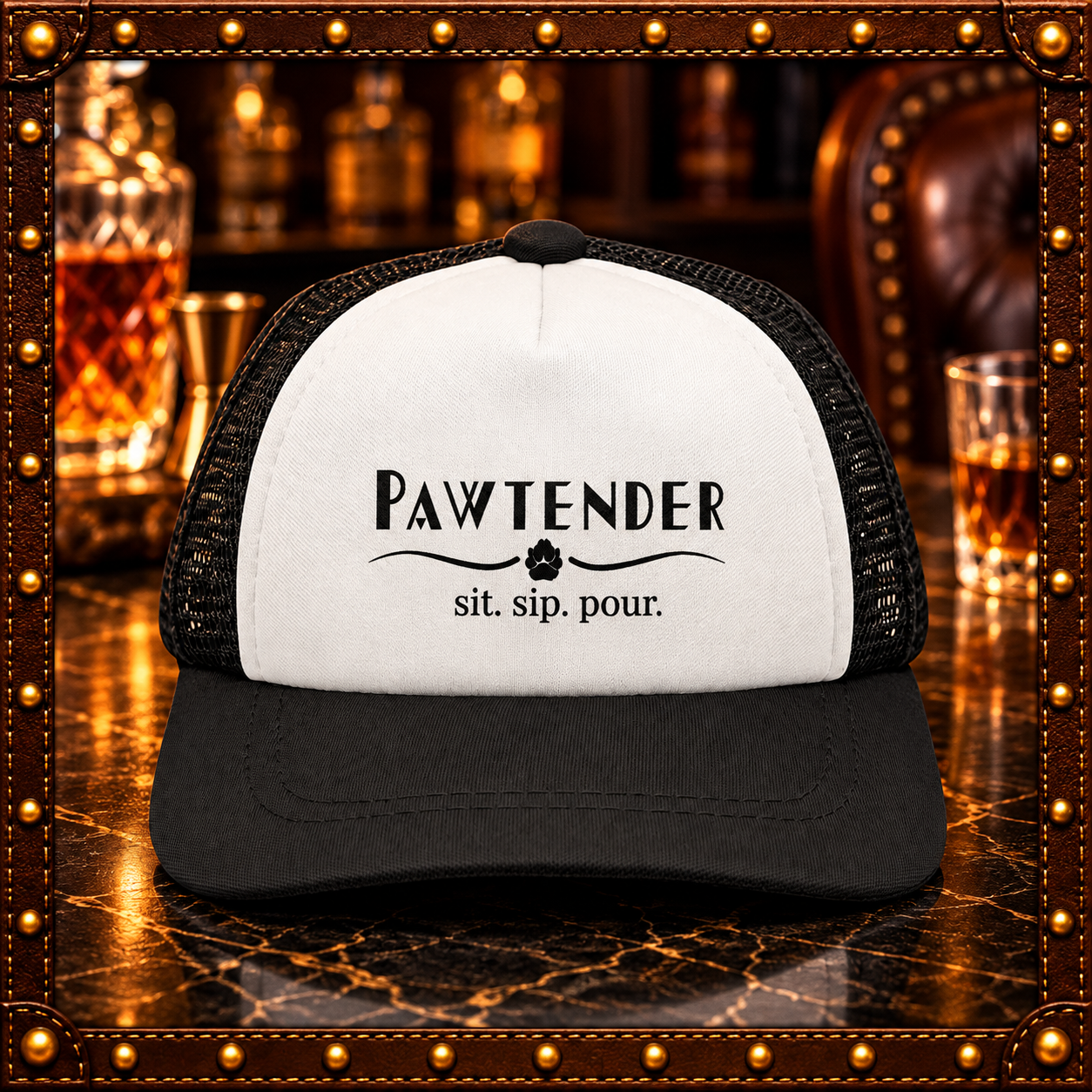 PAWTENDER™ Dog Trucker Hat