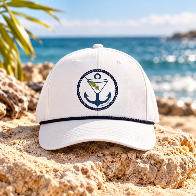 Furidian Lifestyle® Coastal  Collection Rope Cap