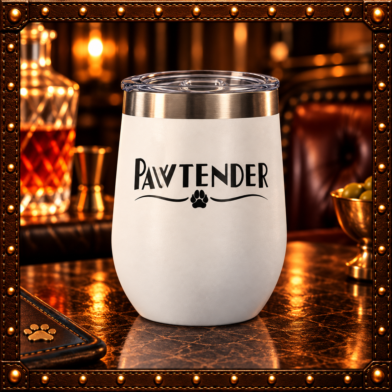 PAWTENDER™ Wine Tumbler