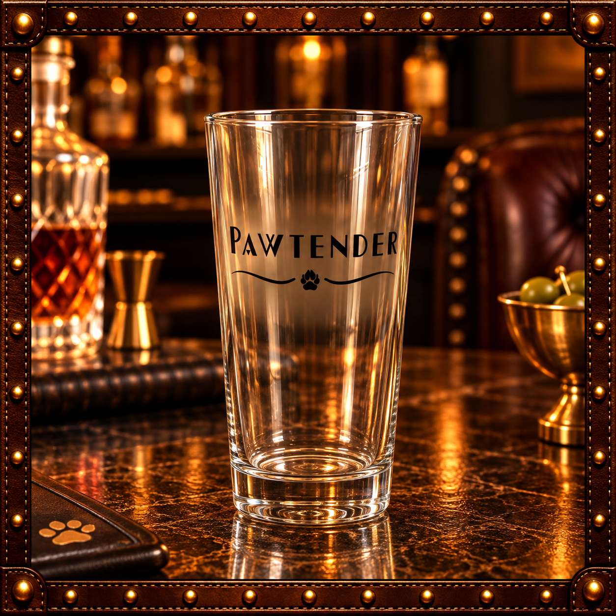 PAWTENDER™ Pint Glass