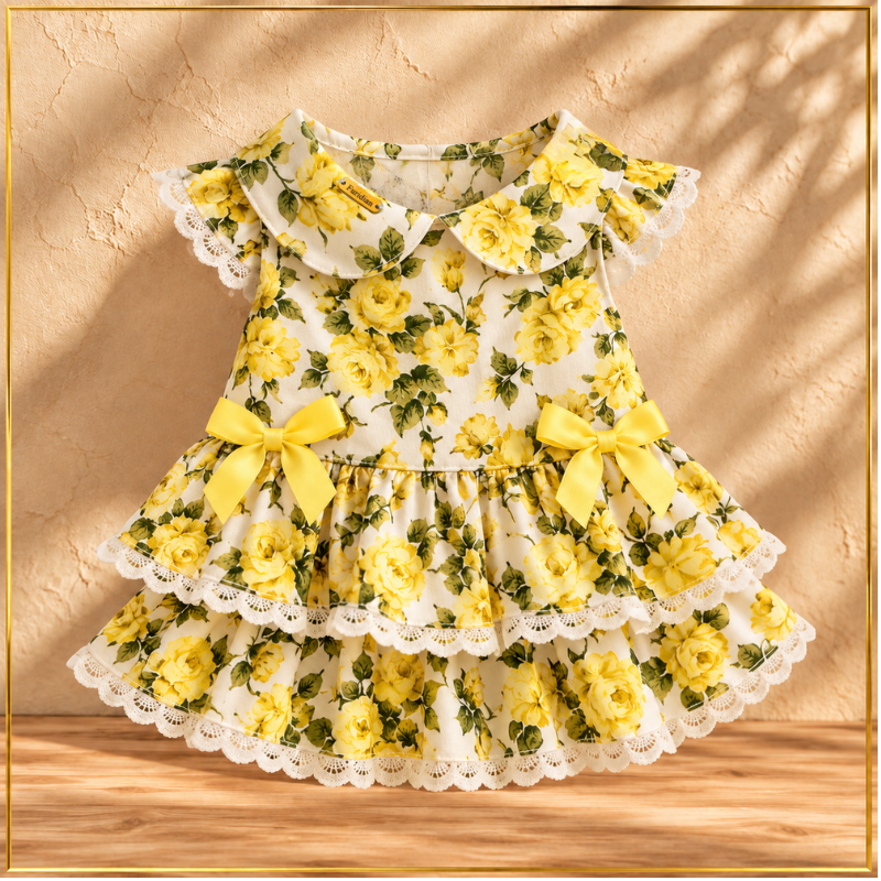 Furidian® Yellow Rose Dress