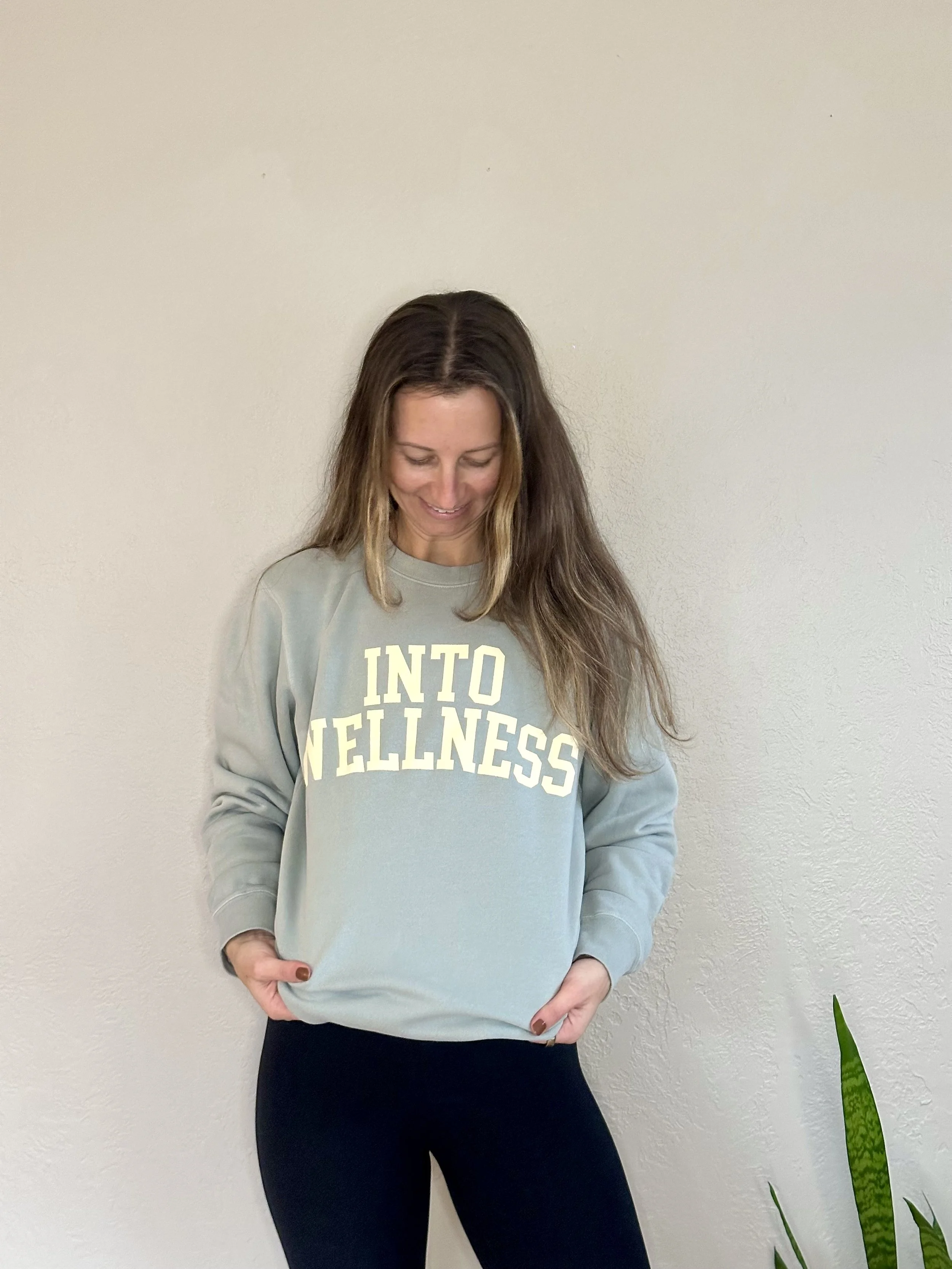 Into Wellness Crewneck