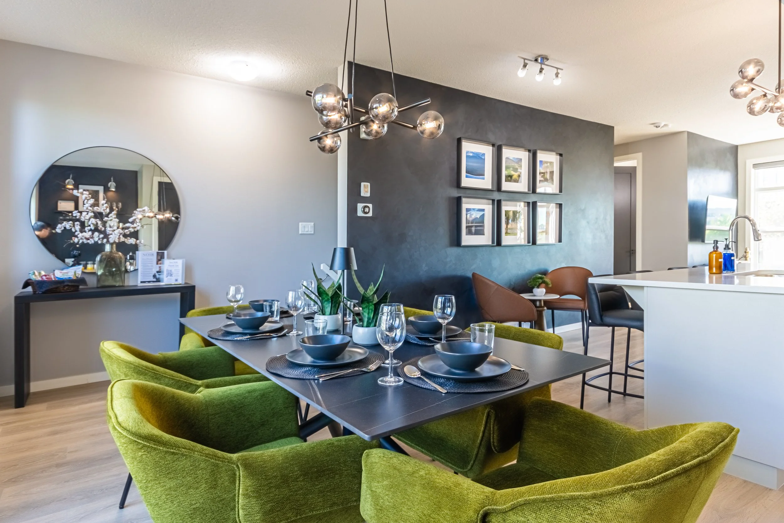 Noir Boutique Stay airbnb - Dining Area