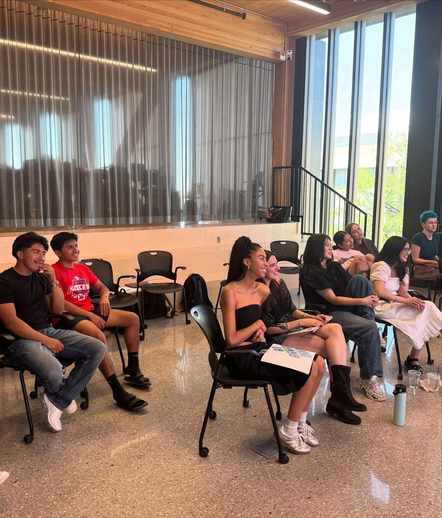 Learning, laughing, and designing for the future! 
Join these students at the OurStory: Building Aging-Ready Housing at Scale Exhibition and Lecture
Location
Joslyn Castle & Gardens 
Carriage House
3902 Davenport Street
Omaha, NE 68131
Exhibit