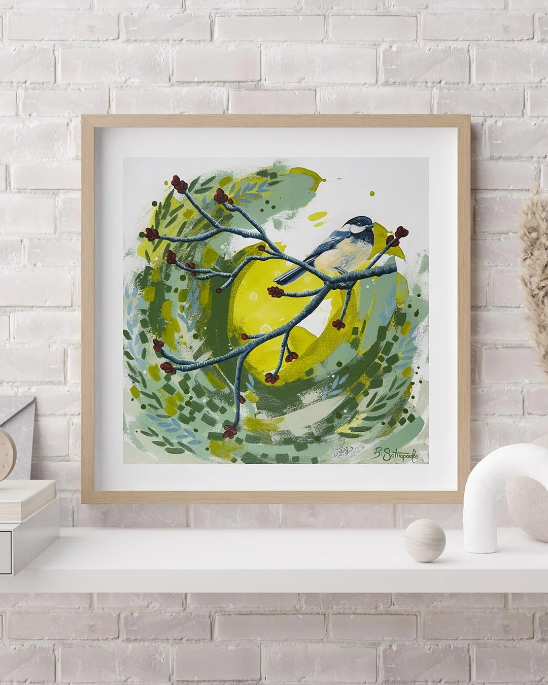 Echoes In Stillness Print