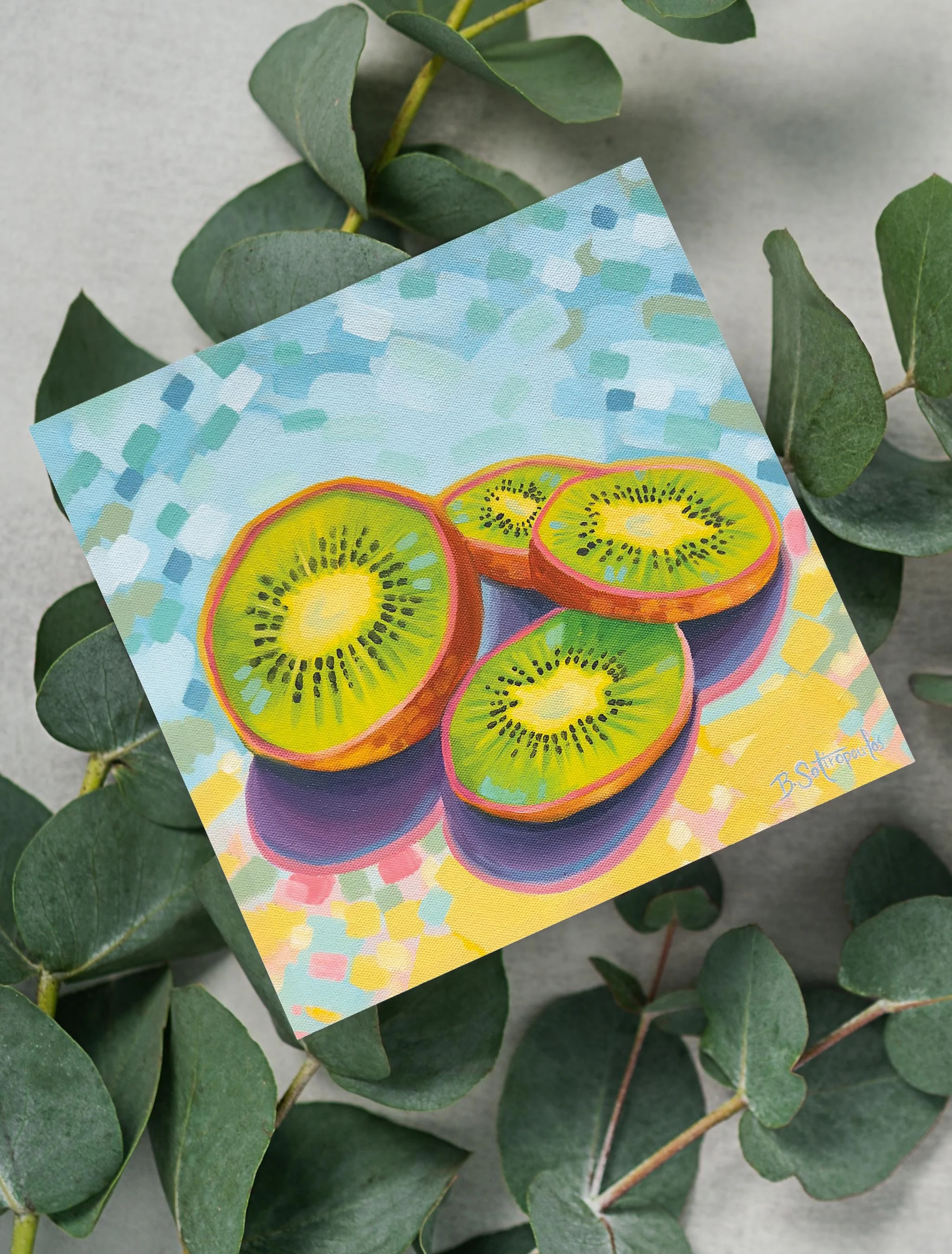 Glee In Kiwi - Mini Print