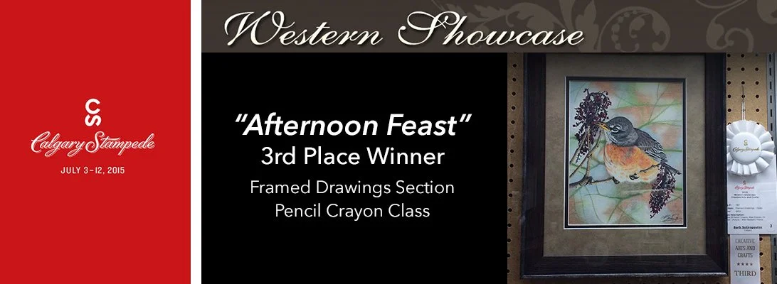“AFTERNOON FEAST” AWARDED PRIZE AT THE CALGARY STAMPEDE