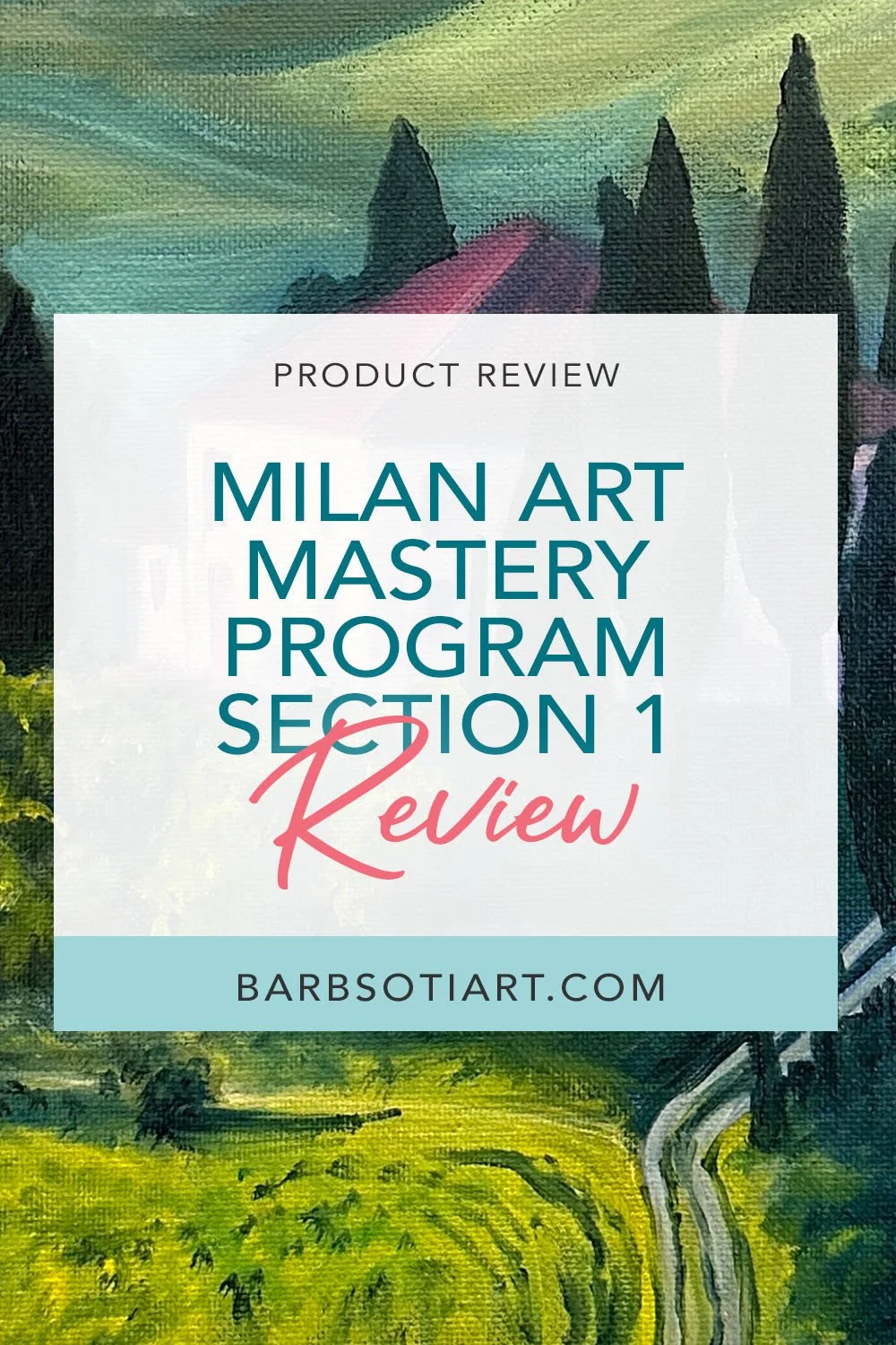 Milan Art Mastery Program Section One Review