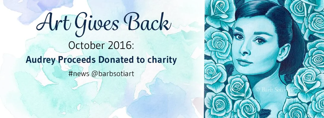 Audrey Proceeds Donated to Charity