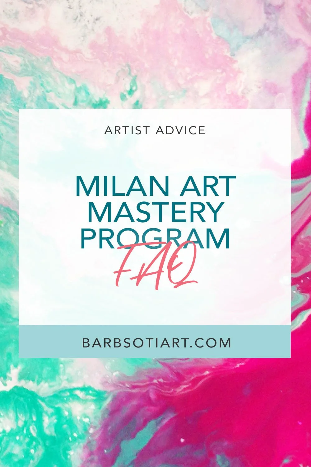 Milan Art Mastery Program FAQ