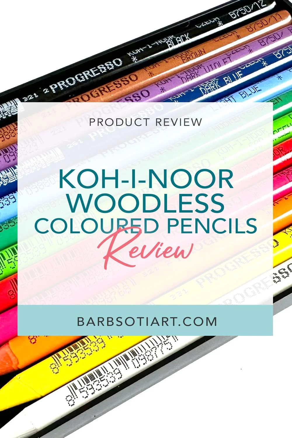 KOH-I-NOOR Woodless Coloured Pencils Review