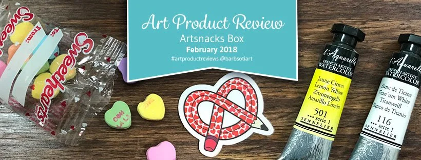 Artsnacks February 2018 Box Review
