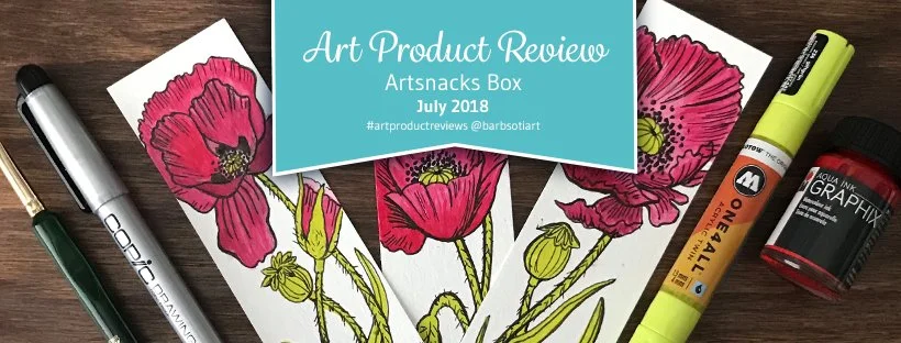 ARTSNACKS JULY BOX REVIEW