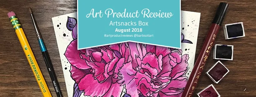 ARTSNACKS AUGUST BOX REVIEW