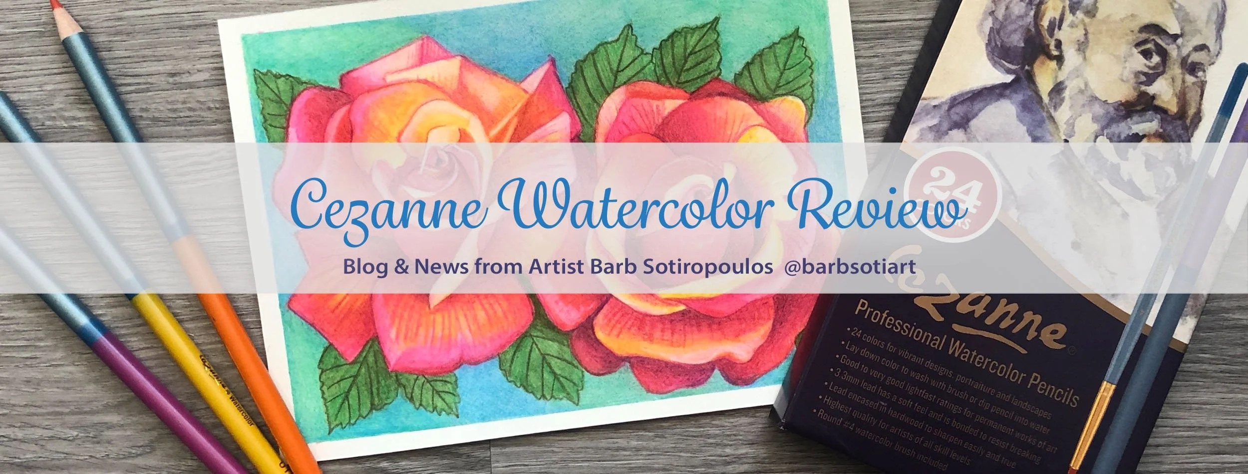 Cezanne Watercolor Pencils Review