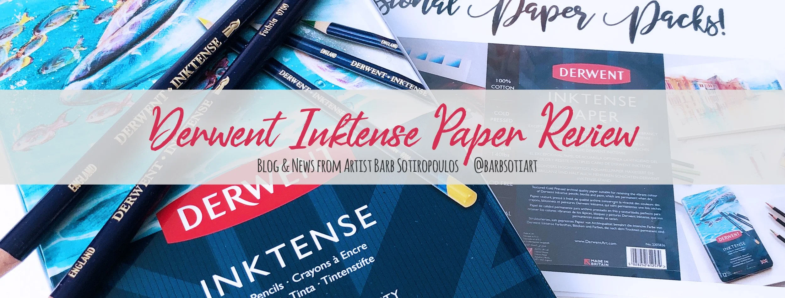 Derwent Inktense Paper Review