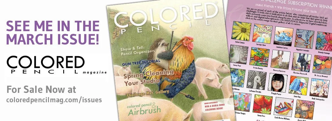 Colored Pencil Magazine Challenge Recognition