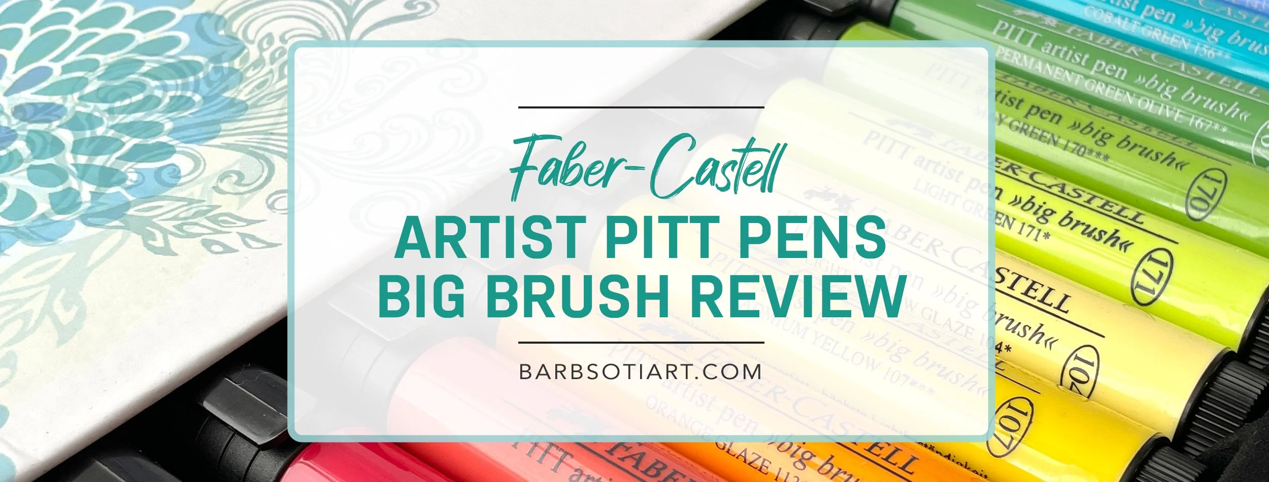 Faber-Castell Artist PITT Big Brush Pens Review