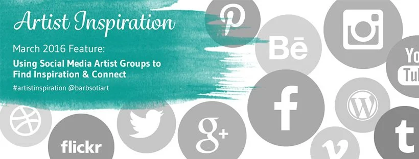 Using Social Media Artist Groups to Find Inspiration & Connect
