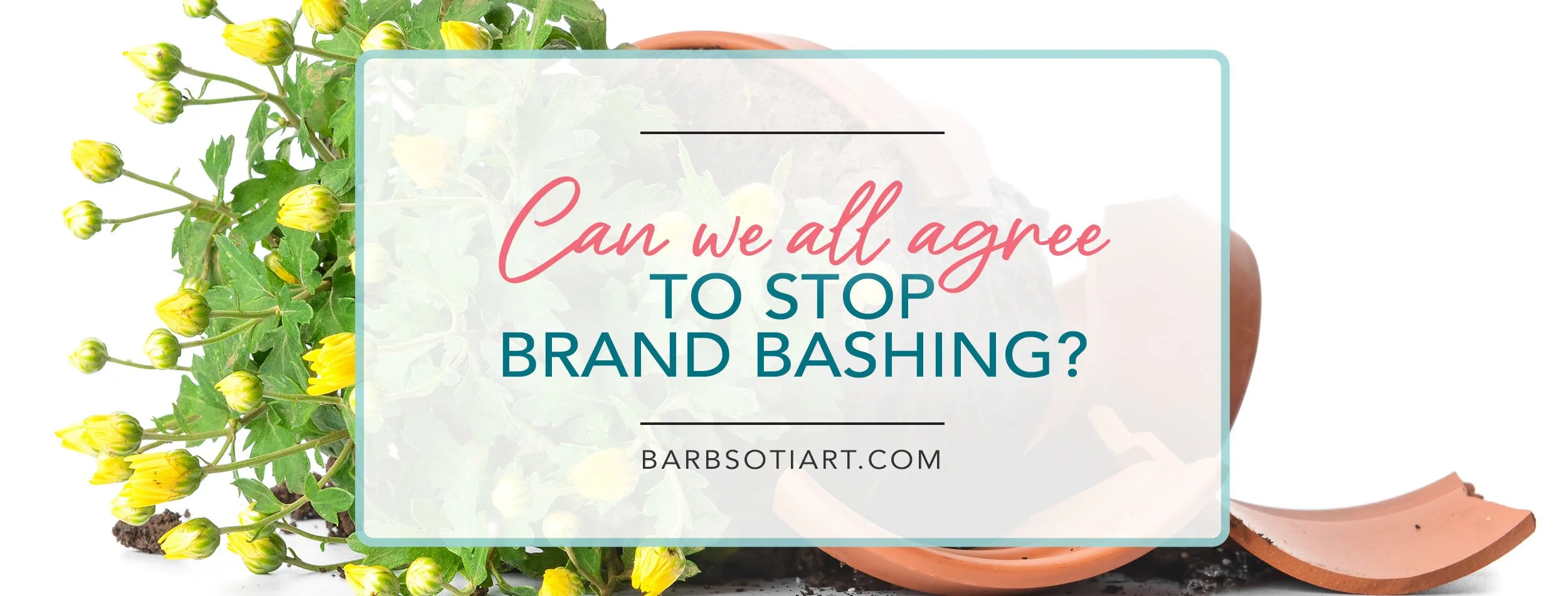 Can We All Agree to Stop Brand Bashing?