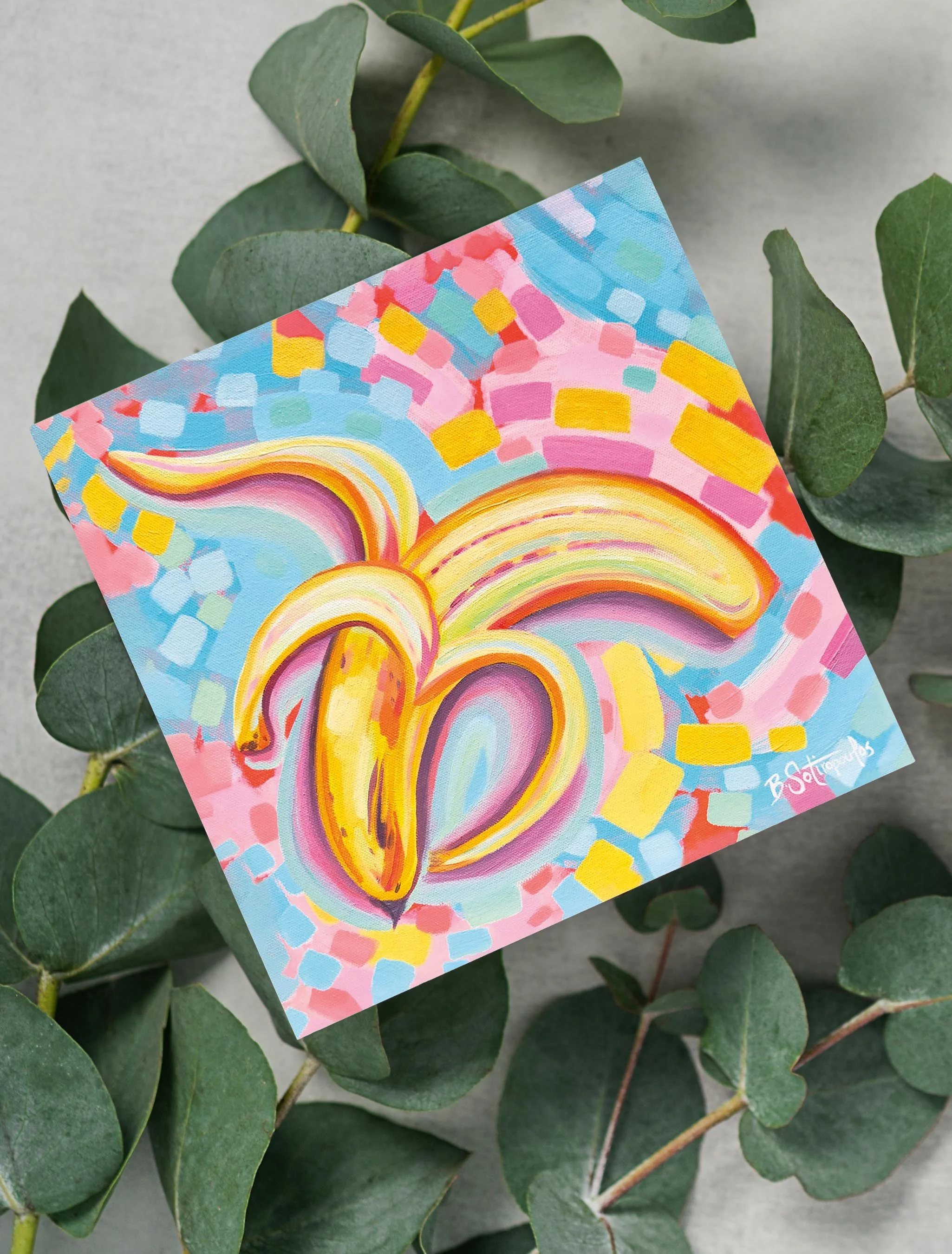 Blissful Banana - Mini Print