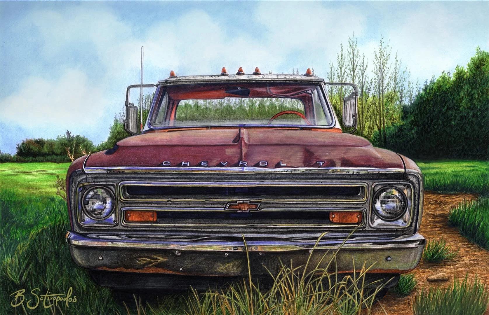 The 68 - 17x11 inches