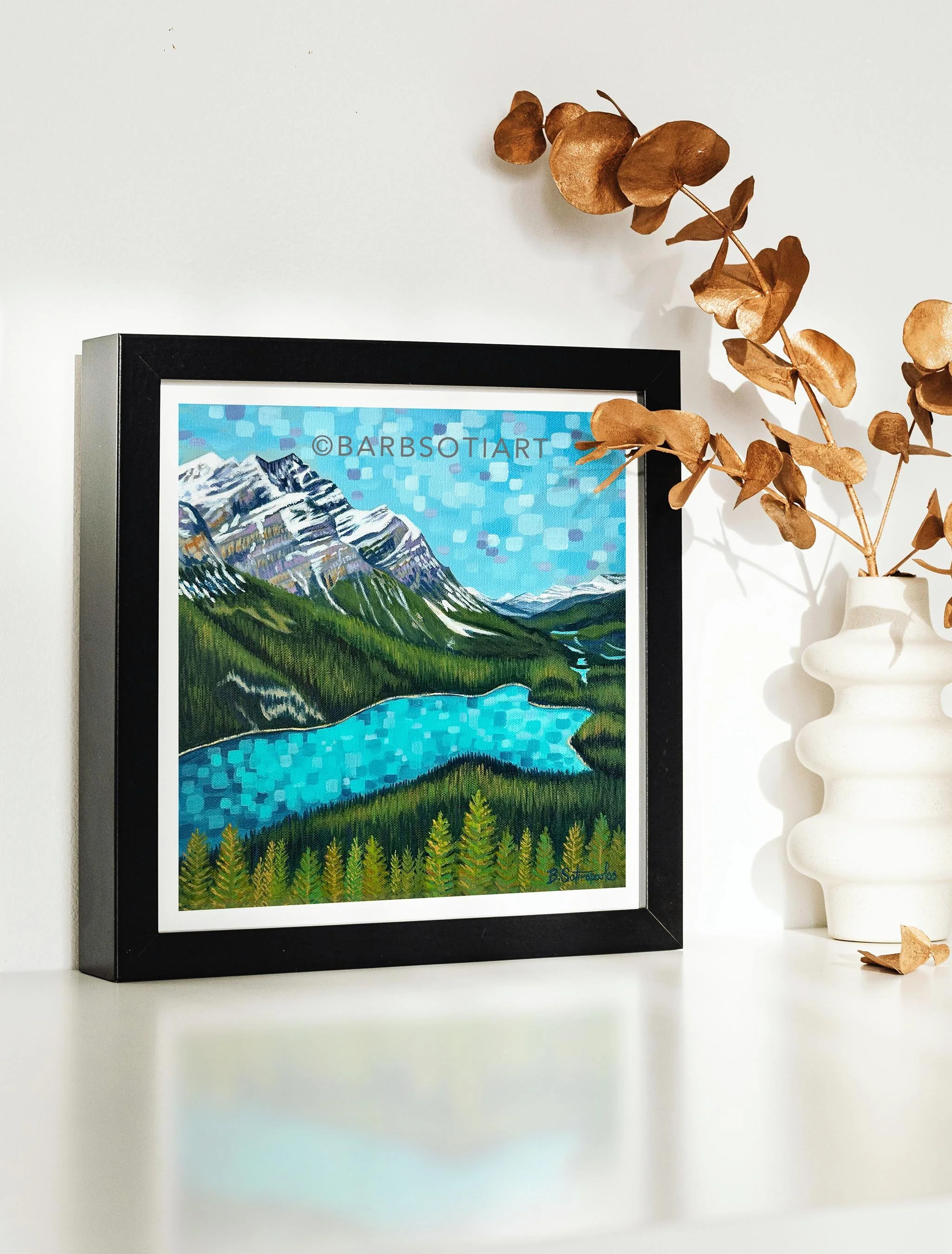 Visions Of Peyto Lake Print
