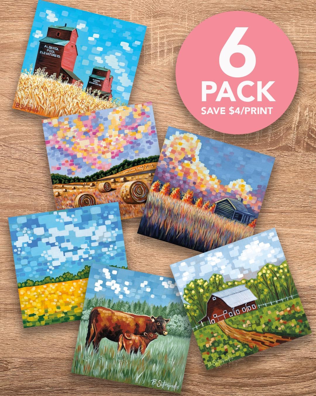 Prairie Series 2 Mini Print Pack