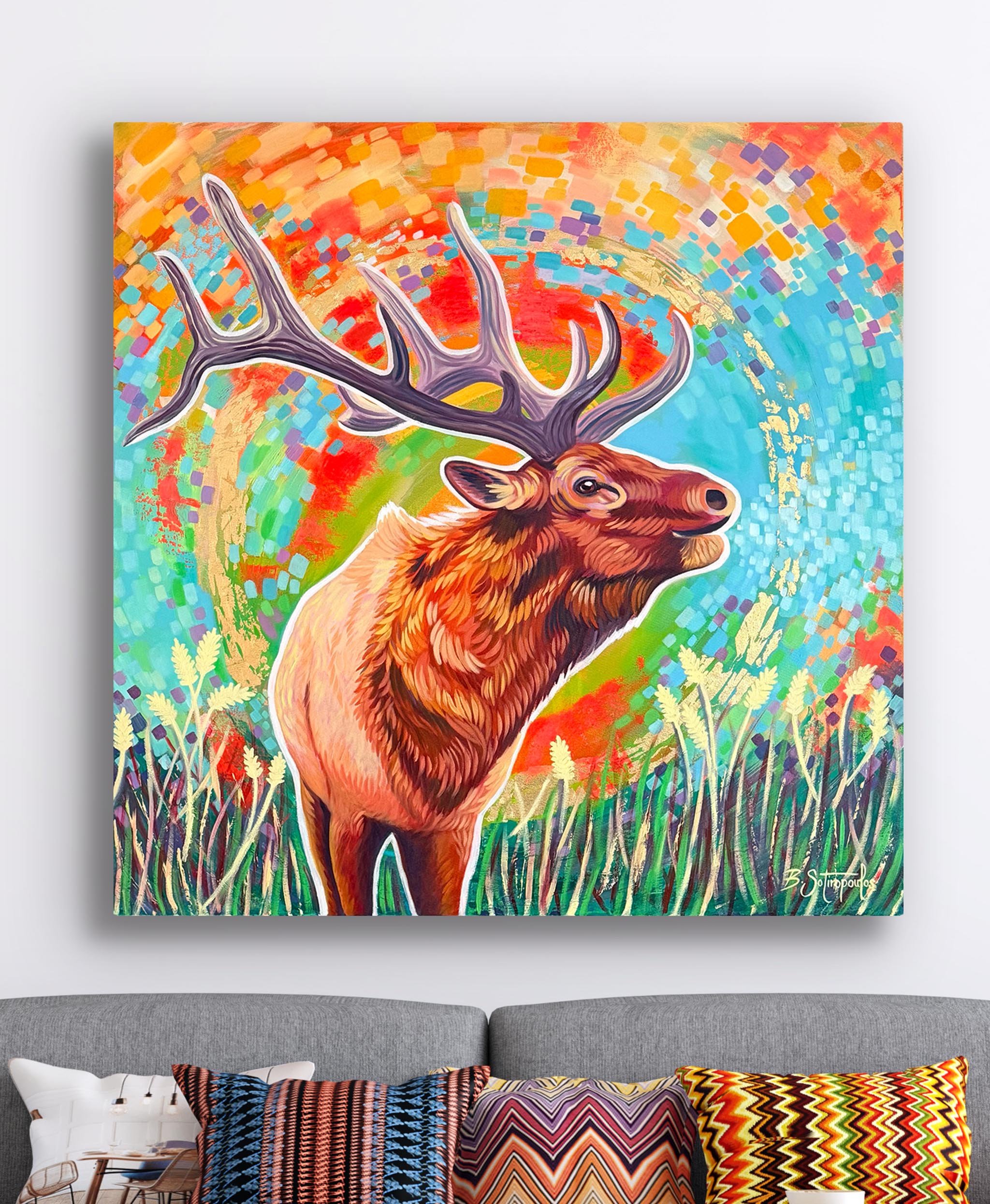 Song of the Wild - 36x36 inches - ON HOLD