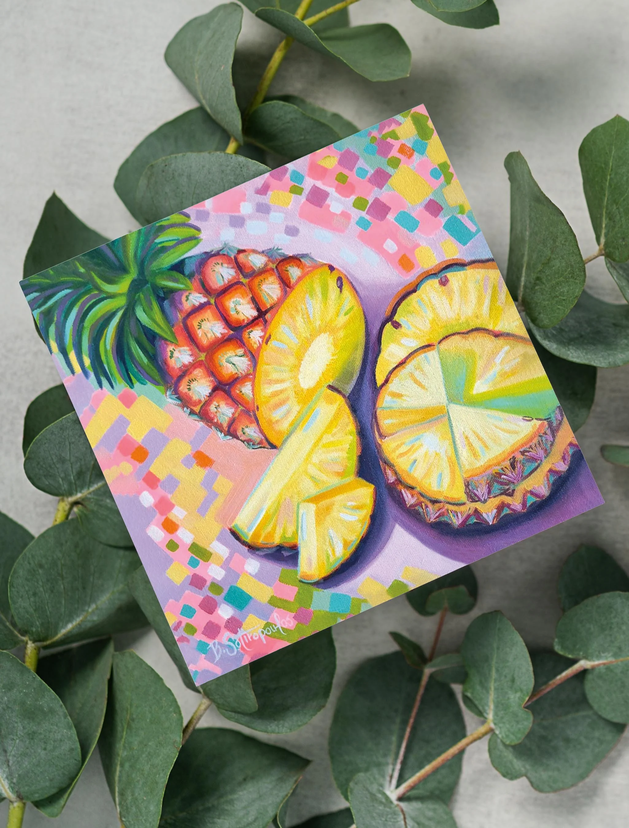 Pineapple Joy - Mini Print