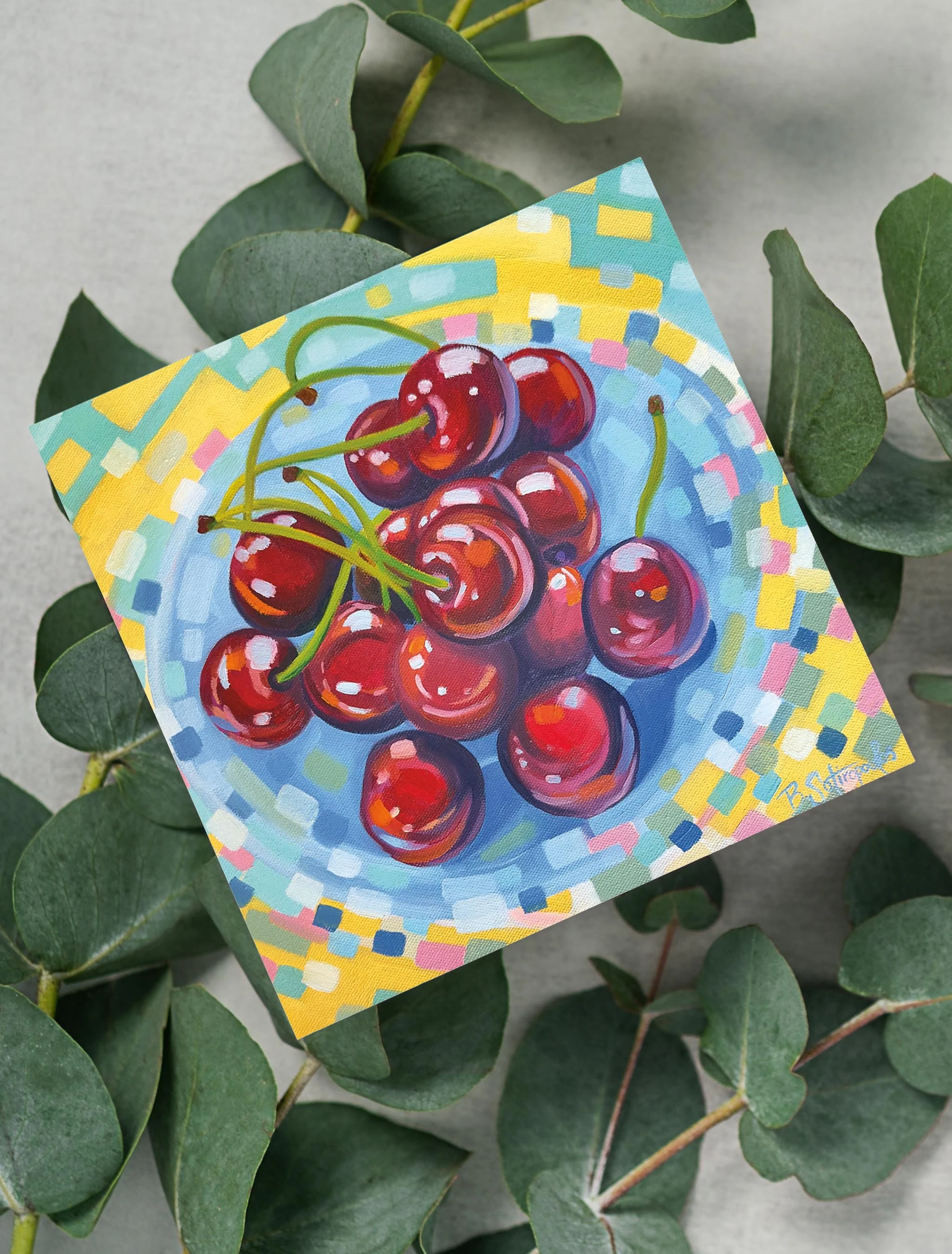 Cheerful Cherry -Mini Print