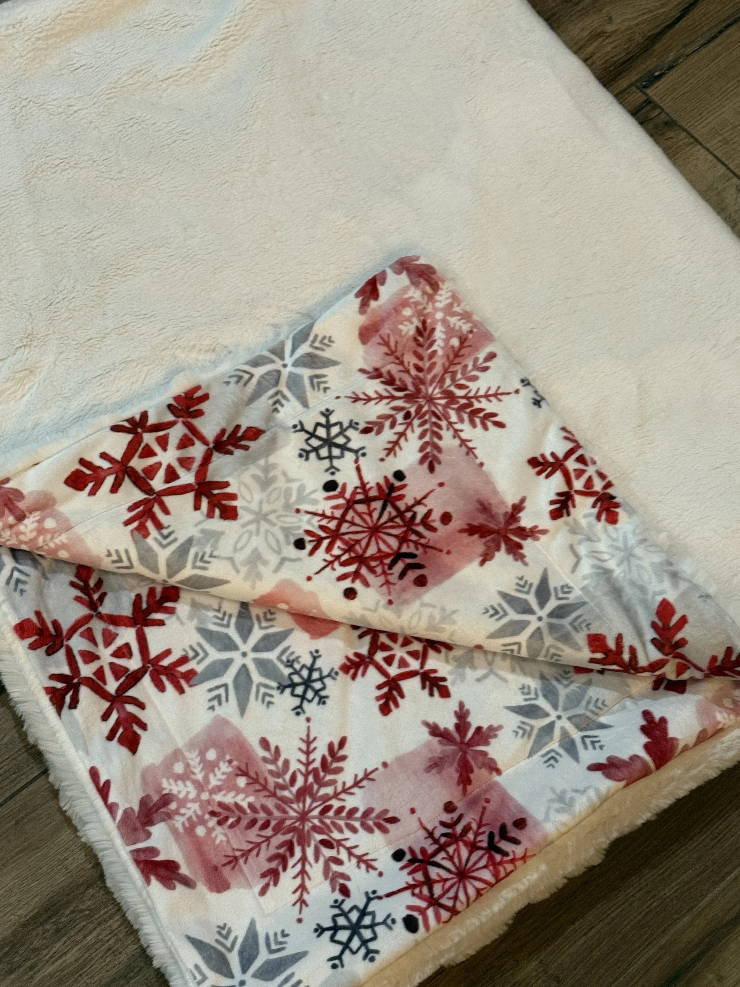 Luxe Cuddle Snow Bunny and  Digital Cuddle Scarlet Snowfall