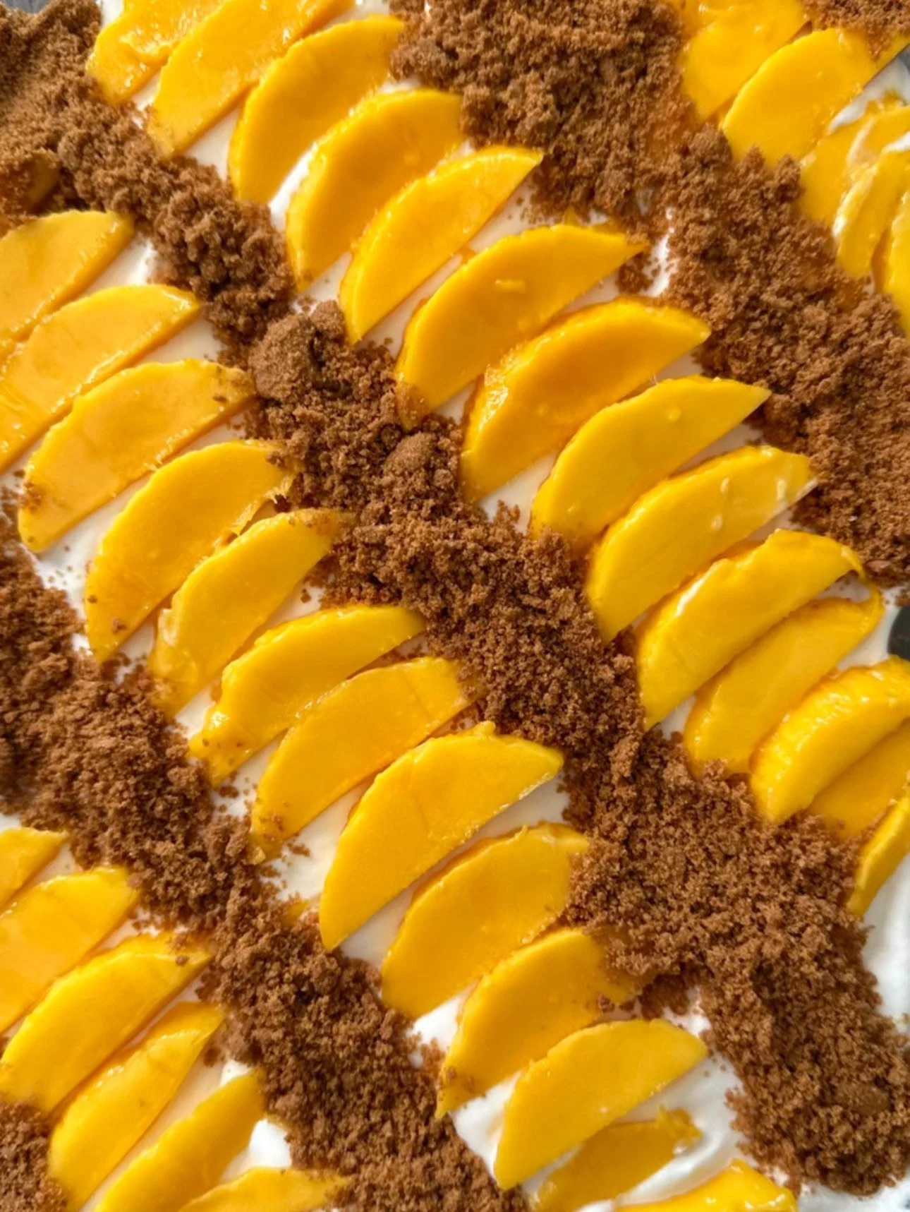 Biscoff Mango Float